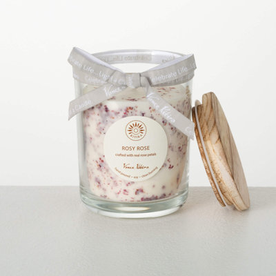 Velvet Rose Scented Jar Candle