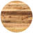 vidaXL Table Top Natural Solid rough mango wood Table Top Round-244905606