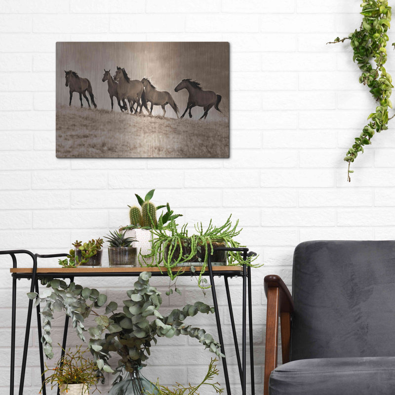 «Kick Dust» par Lisa Dearing, H 12 po x l 16 po