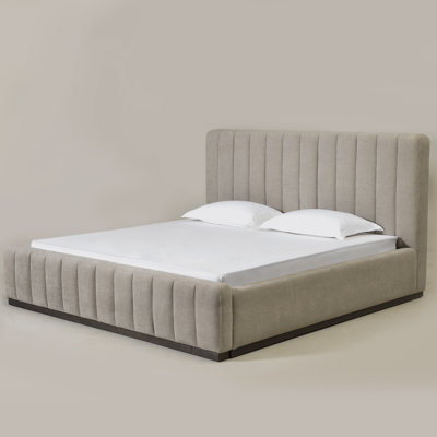 Upholstered Panel Bed