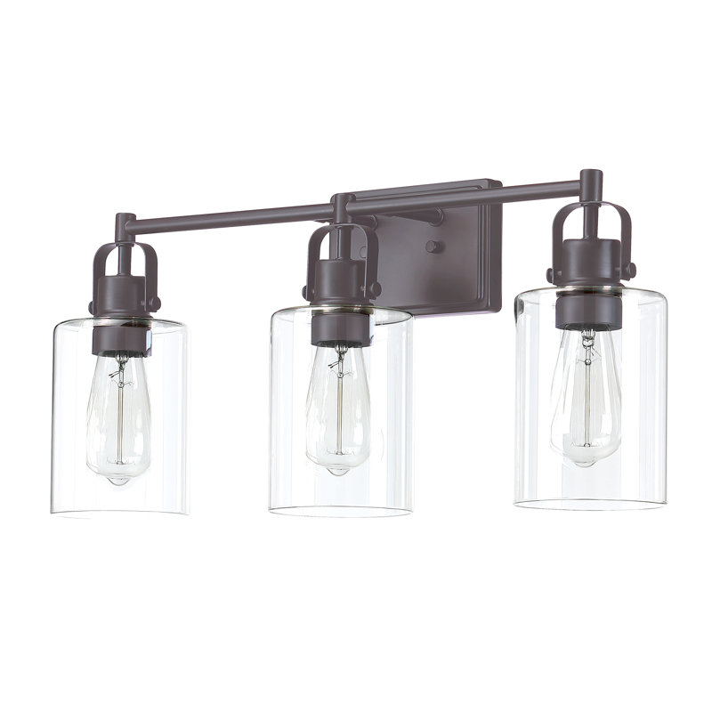 Siedentopf Dimmable Vanity Light, Bronze, 3