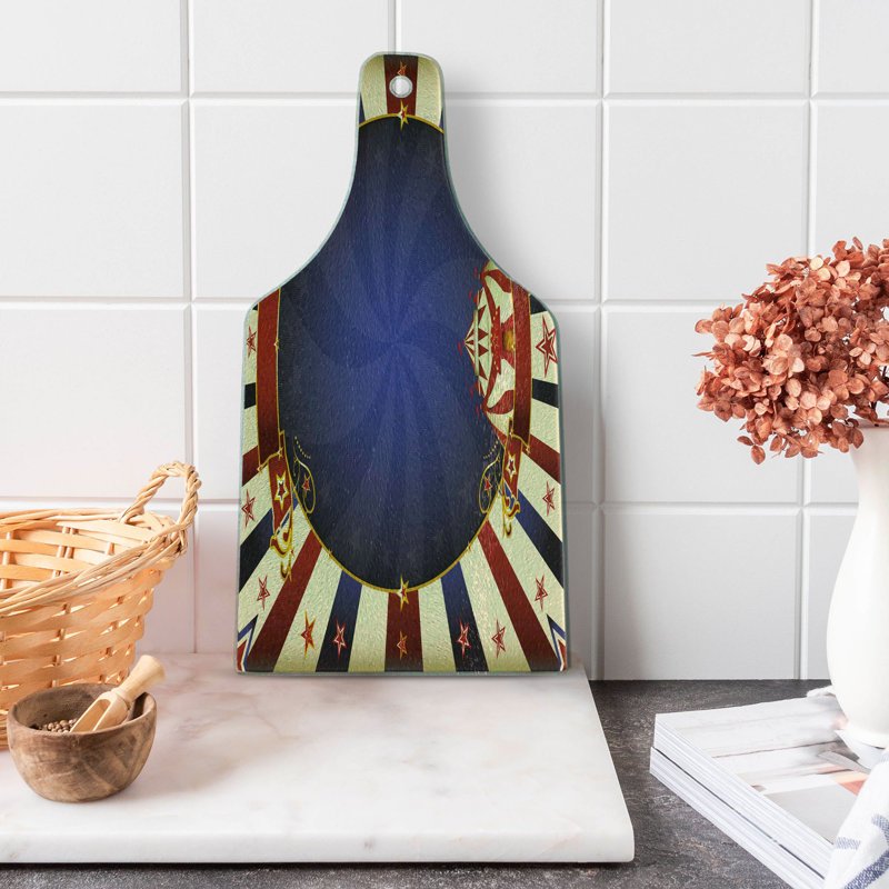 East Urban Home Glass Christam Cutting Board