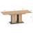 Modern Extendable Dining Table Fidel with Storage Shelves, Self-Storing Leaf Expands 10 Guests-1842258492