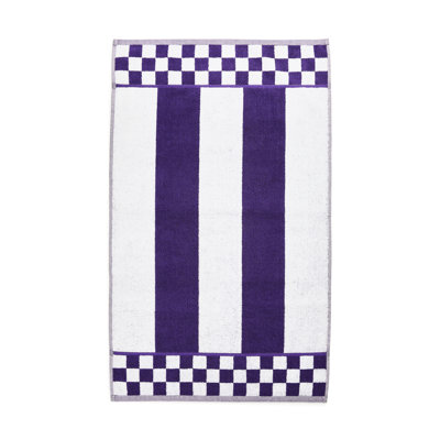 Sterling Check Stripe Hand Towel
