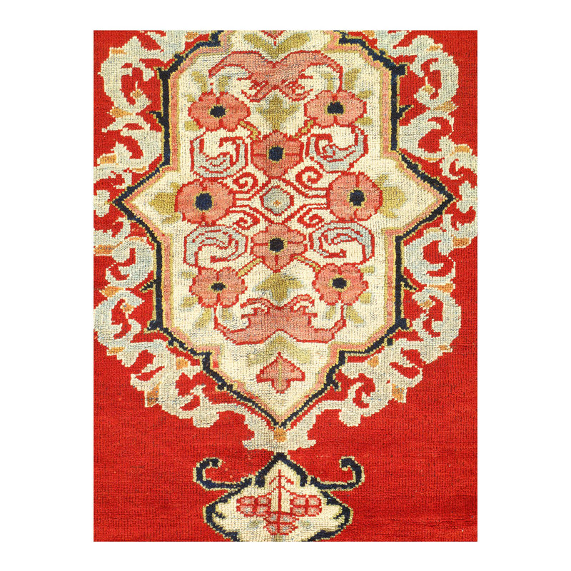 Tapis unique rouge 8 pi 9 po x 11 pi 8 po Maser