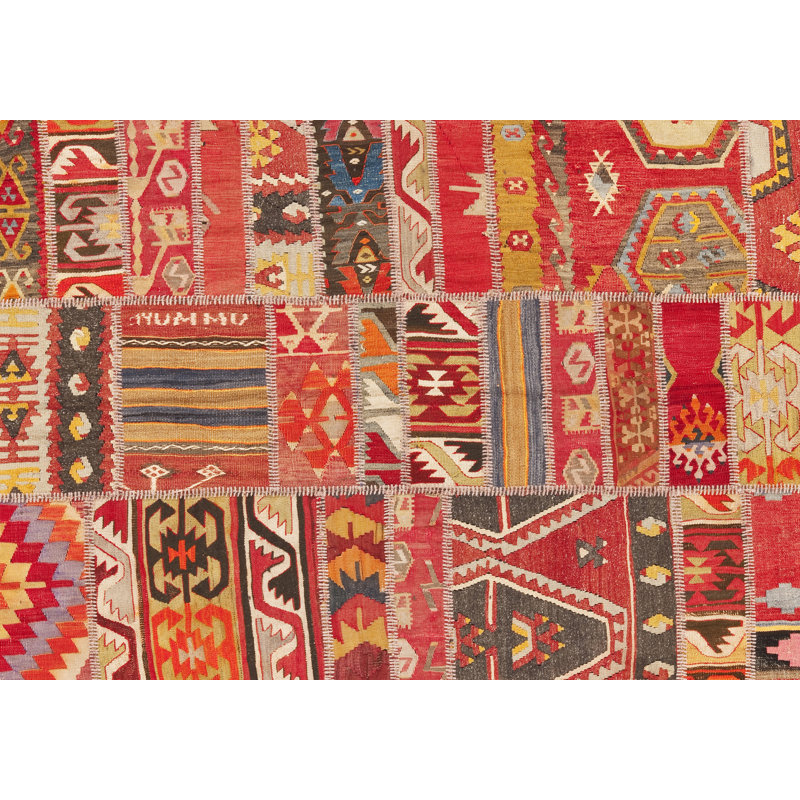 Adryen Moroccan Vinyl Machine Printed Area Rug, Rectangle 140 x 200cm