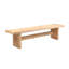 Alpine 74" Bench In Distressed Oak