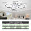 Ventilateur de plafond réversible à intensité variable de 39,4 po avec lumières DEL et télécommande Debrann-877077978-895627281