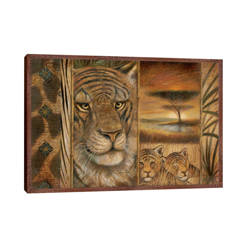 Wild & Beautiful 1 Piece Wall Art on Canvas, 152.5 cm H x 101.5 cm W, Classic Wood Framed