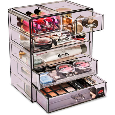 Boîte de rangement pour maquillage et bijoux