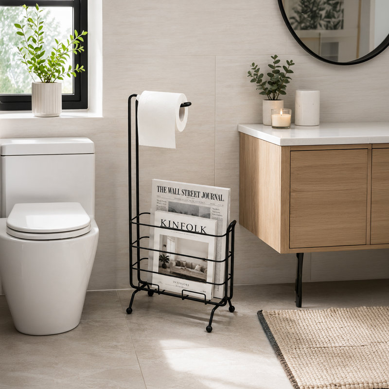 Free Standing Toilet Paper Holder