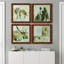 On Second Thought - Ensemble de 4 peintures sur toiles encadrées-60148005-60148001