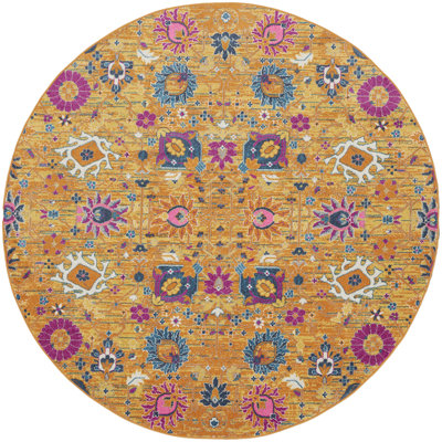 Justien Floral Area Rug