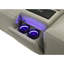 Canapé modulaire en cuir fleur Jayke