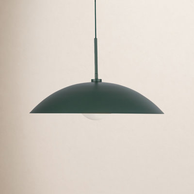 Huxley Single Light Steel Dimmable Pendant