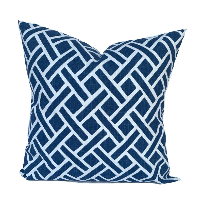 Housse de coussin 100% coton, 17,5 po x 17,5 po