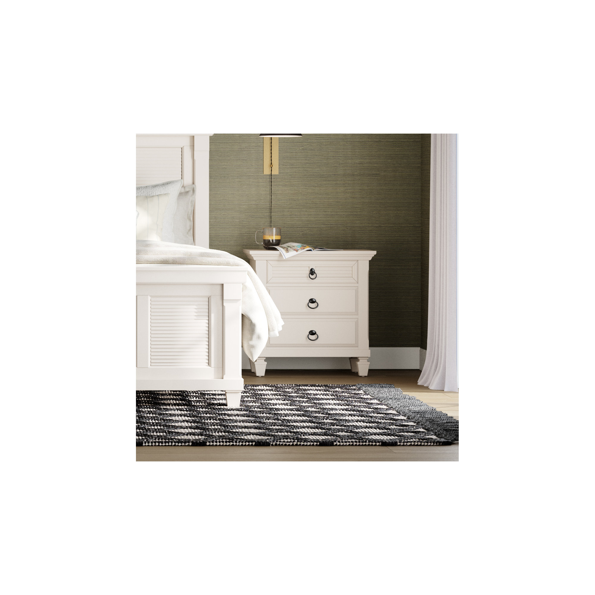 Gleda 3 - Drawer Nightstand