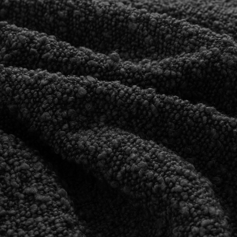 Repose-pieds l 16 po avec rangement Boucle, Noir