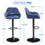 Bigvai Adjustable Height Counter Stool with Metal Frame-800506887