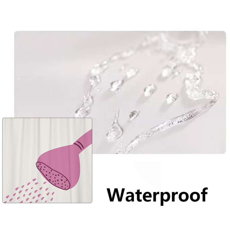 Rideau de douche en polyester