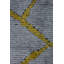 Rapture Gray/Yellow Abstract Luxury Area Rug-68861703