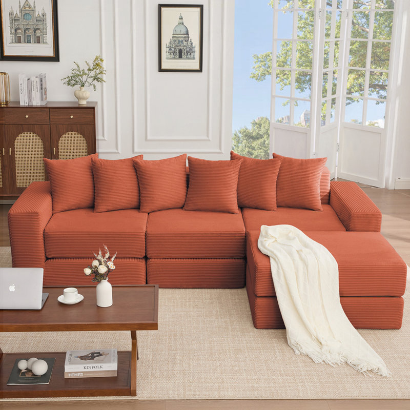 Canapé modulaire 10-en-1 avec plusieurs configurations, une conception peu encombrante et un confort durable pour des espaces de vie polyvalents.