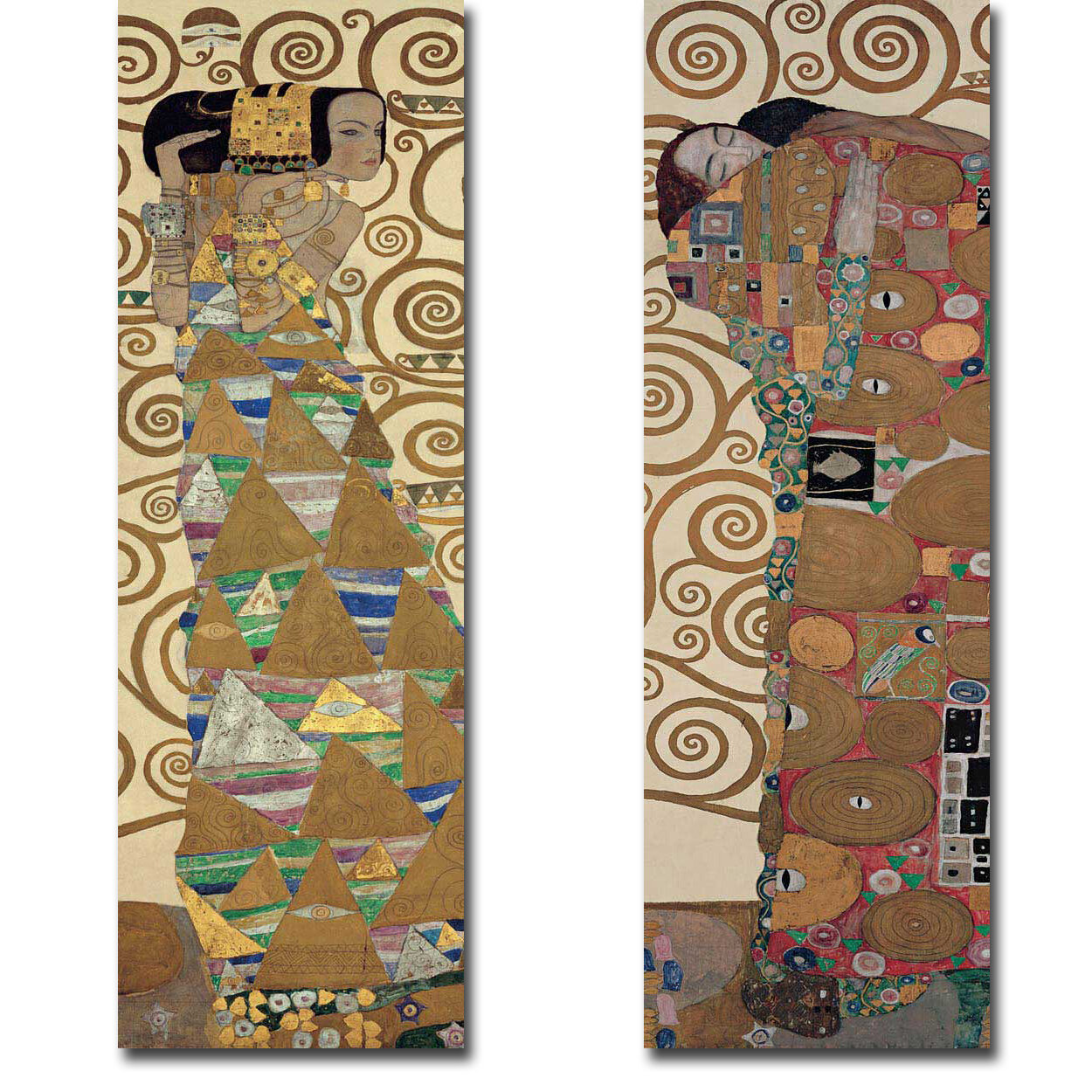 klimt expectation and fulfillment