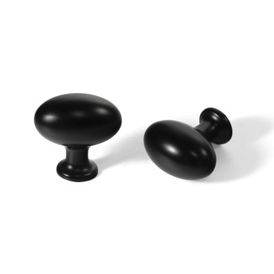 1.4" Length Oval Knob Multipack