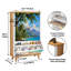 Armoire de rangement pour chaussures avec 3 tiroirs rabattables pour la plage de Rincon Beach