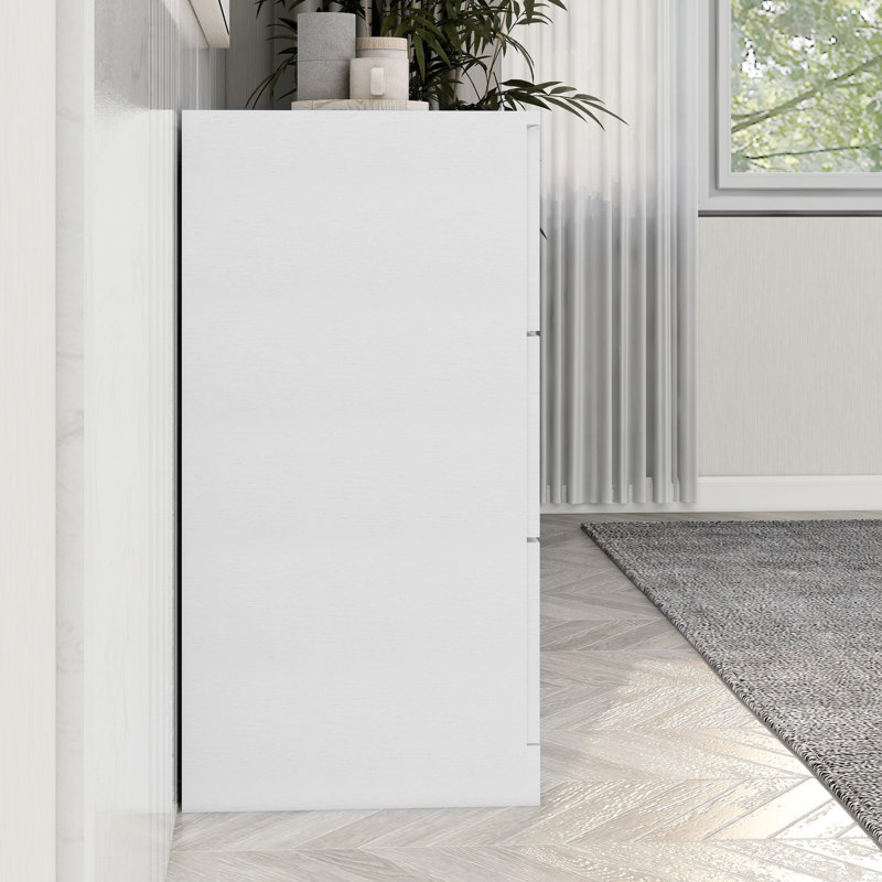 Commode 6 chambres en blanc