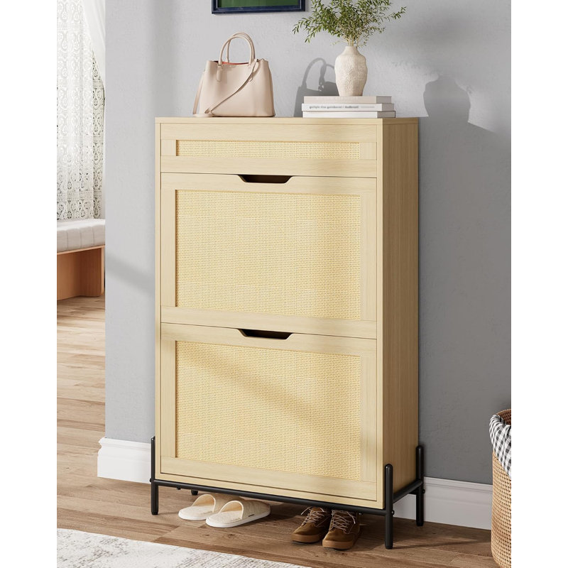 Shoe Storage, Natural Wood