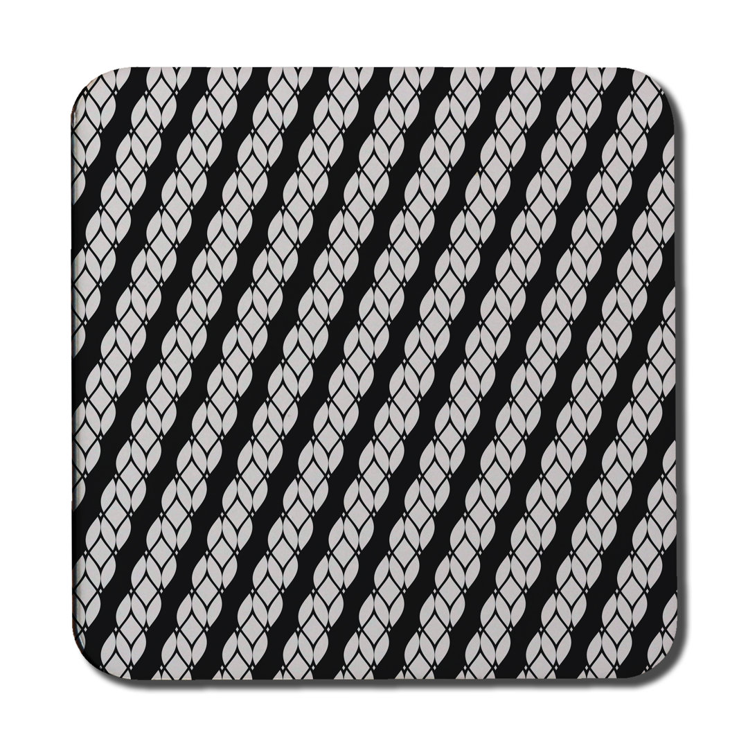 Striped Rope Pattern Coaster