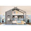 Lit sur pied pour enfant avec tablette de rangement-1438586562-1438586563