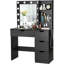 Dressing Table with Mirror-1618109847