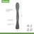 Tovolo Scoop and Spread Mini Silicone Sandwich Spreader for Kitchen Prep, Charcoal-120756627