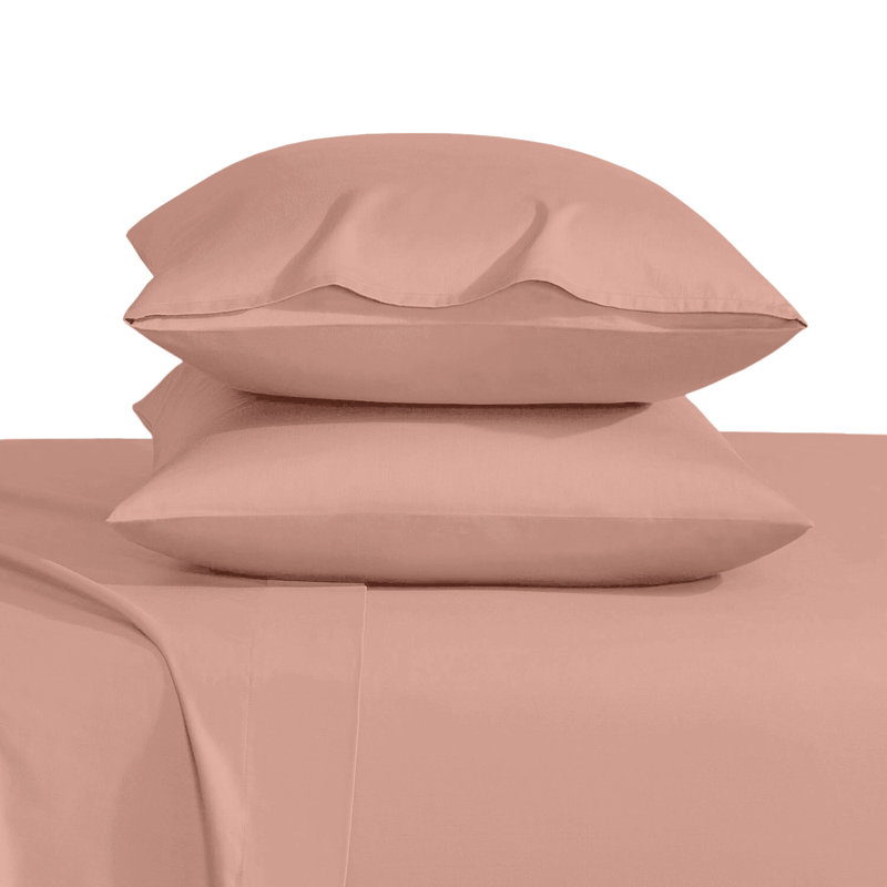 Microfiber Pillow Cases – Soft & Breathable (Set of 2), Peach