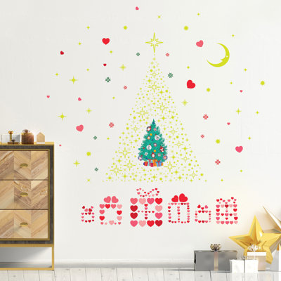 Glow Stars Non-Wall Damaging Wall Decal