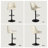 360-Degree Rotatable Faux Leather Bar Stool With Button Stitching-116094311-116094307