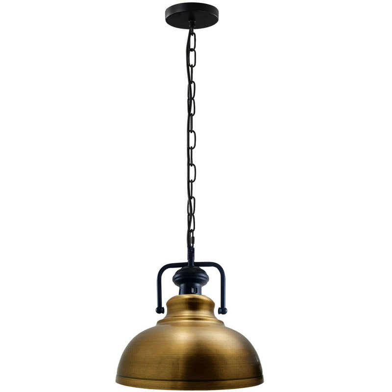 Barringer 1 - Light Pendant, Yellow Brass
