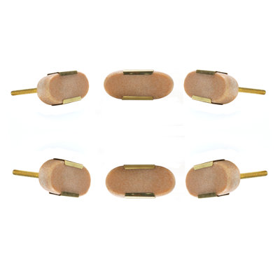 2 1/4" Length Oval Knob Multipack