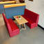 Banc de rangement avec bancs rembourrés Modern Cafe-101519259