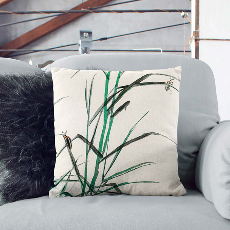 Square Throw Cushion, 40 x 40 cm, Stone