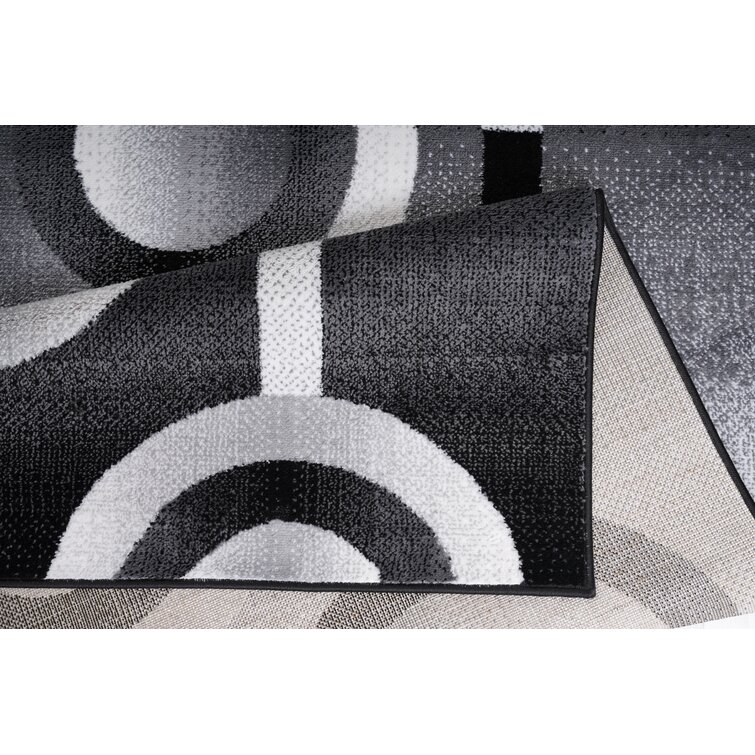 Orren Ellis Store Rectangular Area Rug For Living Room, Abstract Black/Grey  2X7 Modern Rugs, Easy To Clean, Pet Friendly Indoor Carpet For Living  Room11251125BLCLGY & Reviews