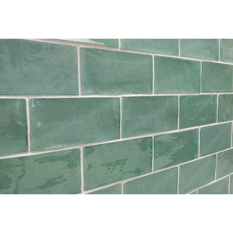 Lancaster Polished Ceramic Wall Tile, Open Seas