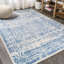 Tapis crème / bleu Misha Filigree-271435570