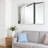 Square Beveled Wall Mirror
