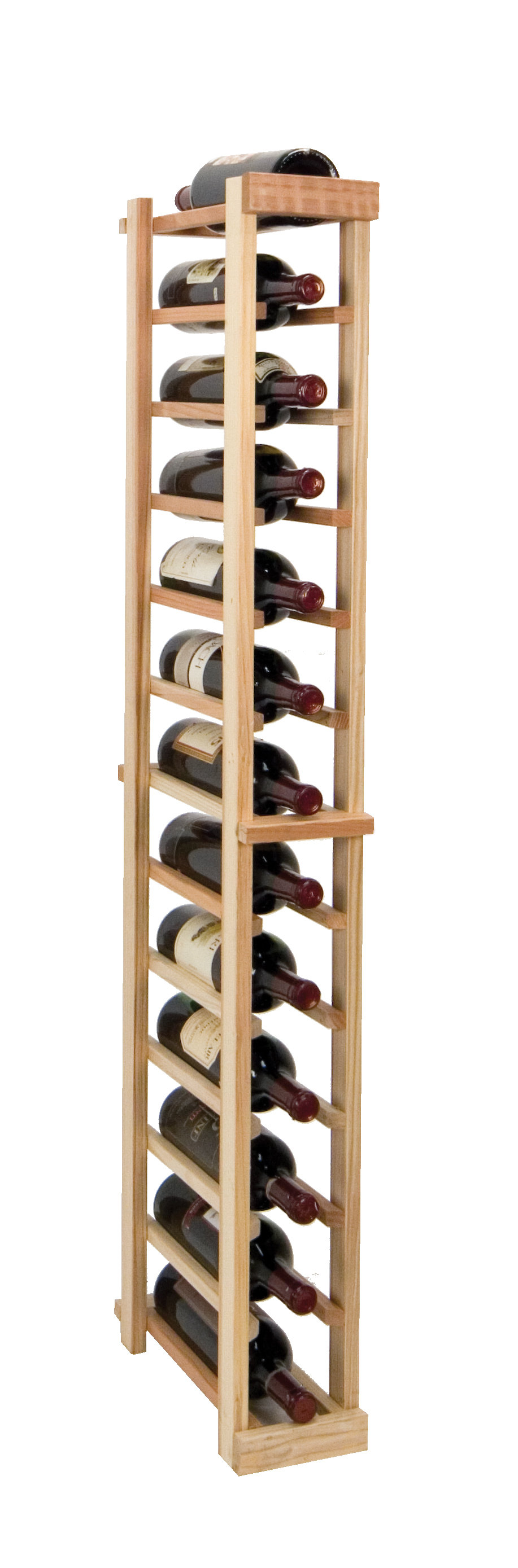 Florian 13 Bottle Floor Wine Bottle Rack