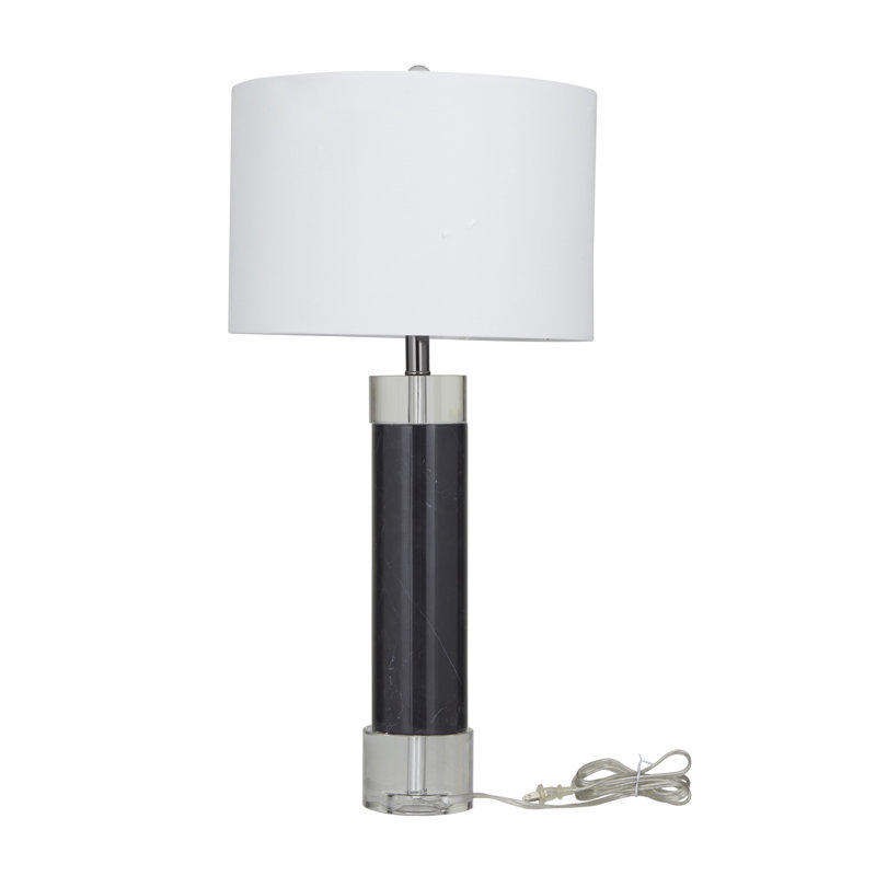 Crete Metal Buffet Lamp, Black