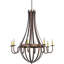 Barrel Stave 8 - Light Chandelier