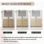 Meuble-lavabo sur pied 42 po avec lavabo en résine-129886563